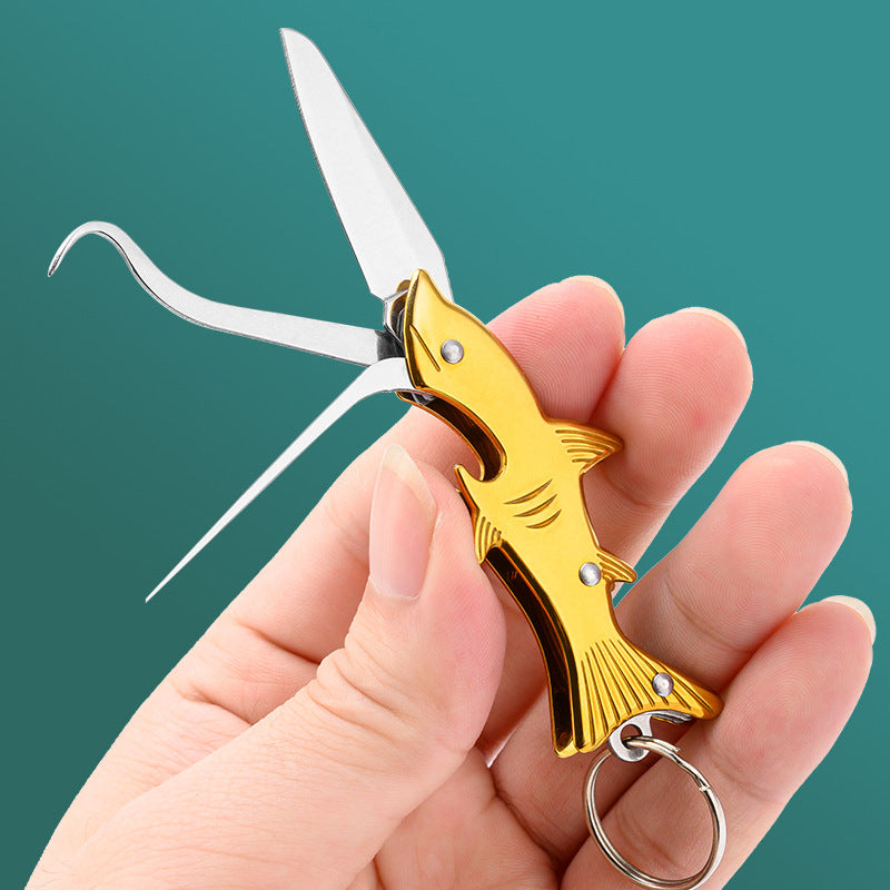 Multifunctional kitchen gadget with toothpick