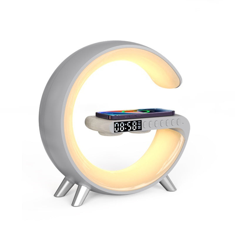 G Shape LED Lamp during charging a phone