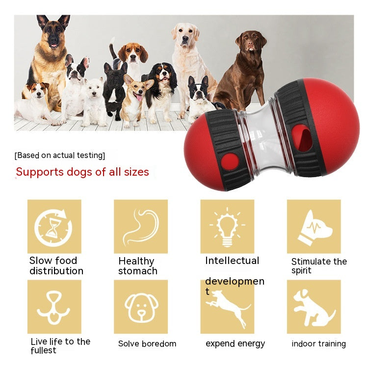 food dispensing dog toy